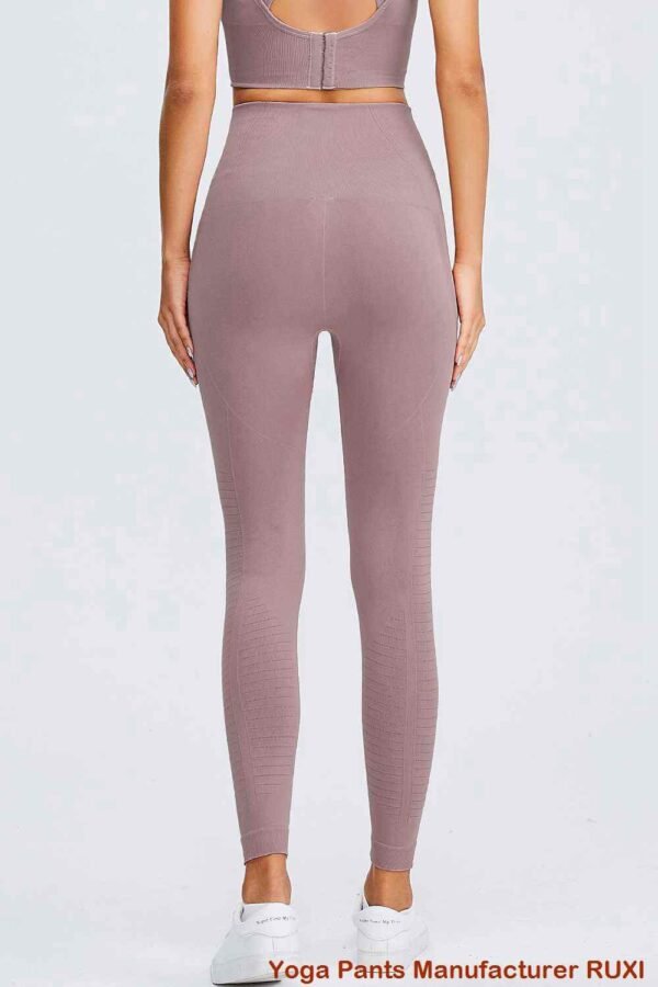 Pantalones de yoga gris claro estilo cómodo Ruxi uy296