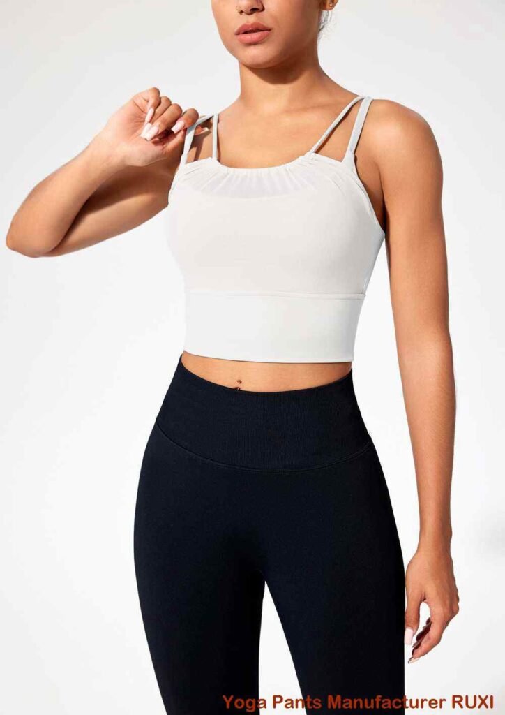 Pantalones cortos de yoga de algodón para hombre Ruxi
