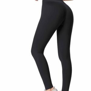 Leggings acampanados de color gris jaspeado Ruxi uy476