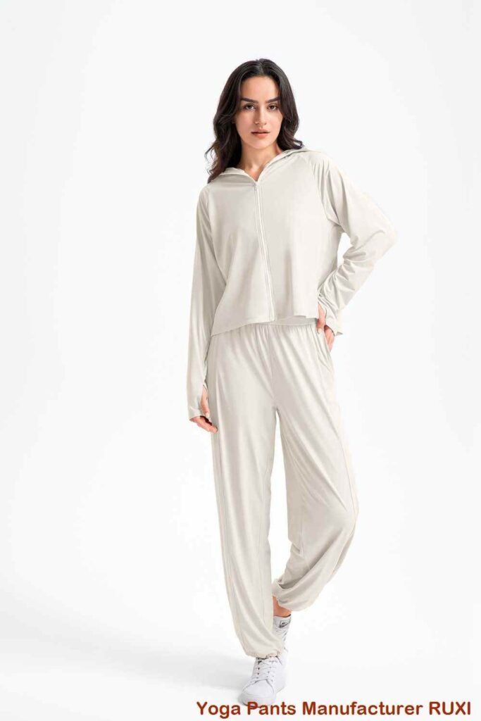 Pantalones de yoga azul marino cómodos y elegantes Ruxi