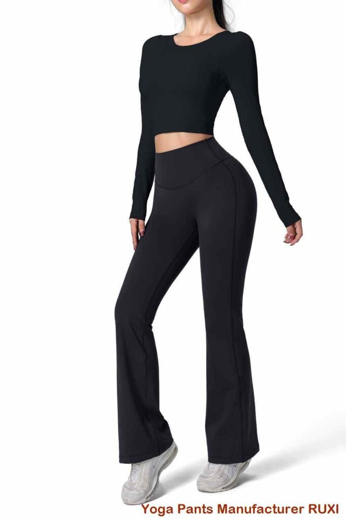 Pantalones de yoga con control de abdomen para mujeres