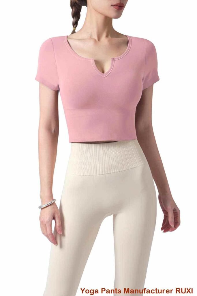 pantalones cortos de cintura alta Ruxi uy717