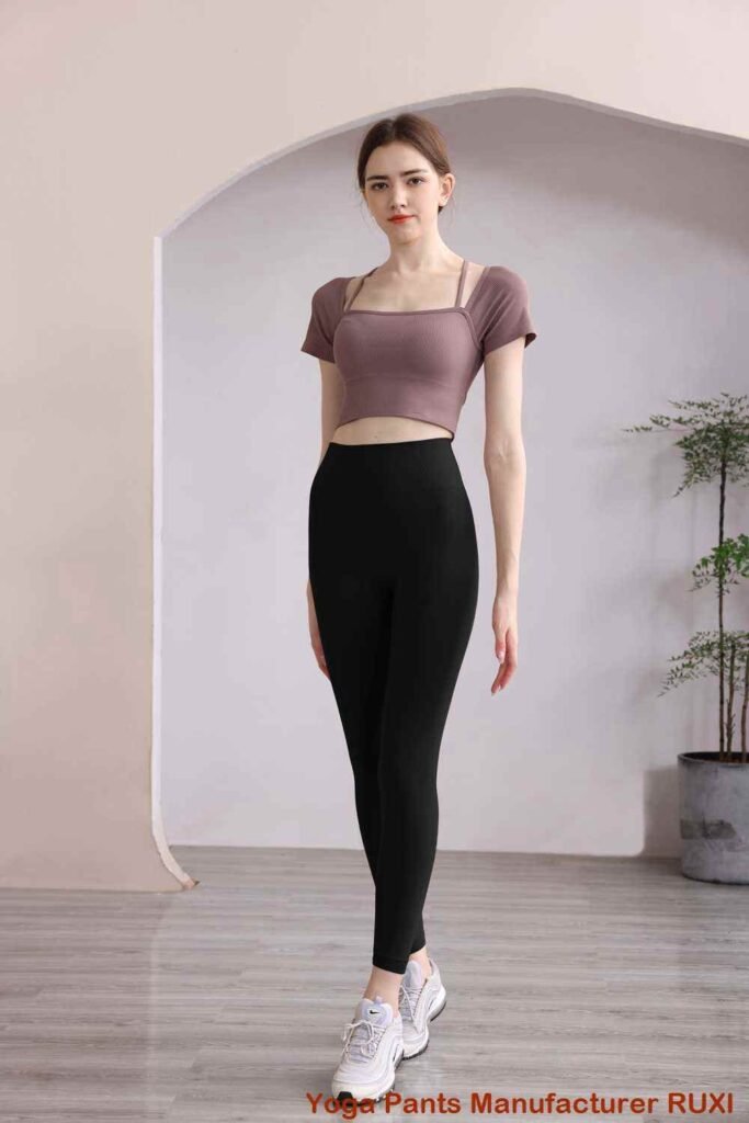 pantalones cortos con banda de yoga Ruxi uy3592