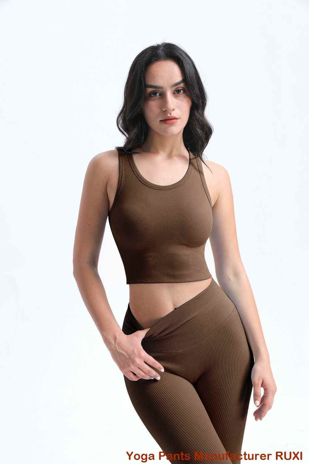 Pantalones de yoga de cintura alta y pierna recta Ruxi Pantalones de yoga de cintura alta y pierna recta Ruxi