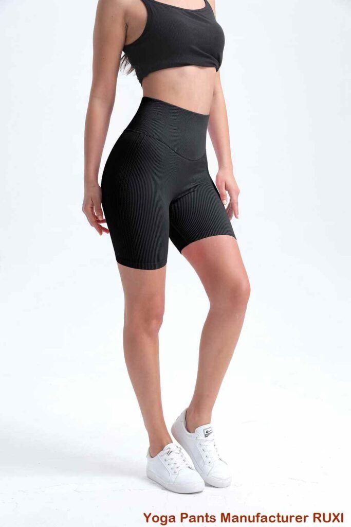 pantalones cortos de yoga de malla Ruxi uy3494