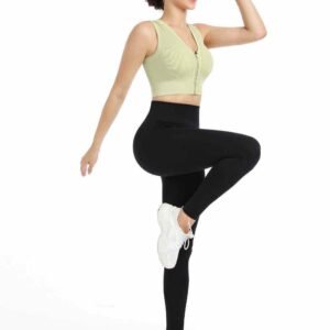 Leggings de cintura alta con vuelo cruzado Ruxi uy288