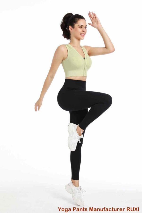 Leggings de cintura alta con vuelo cruzado Ruxi uy288
